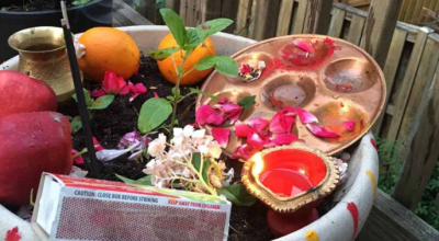 ज्येष्ठ शुक्ल एकादशीः घरका मठमा तुलसीको दल राखिँदै