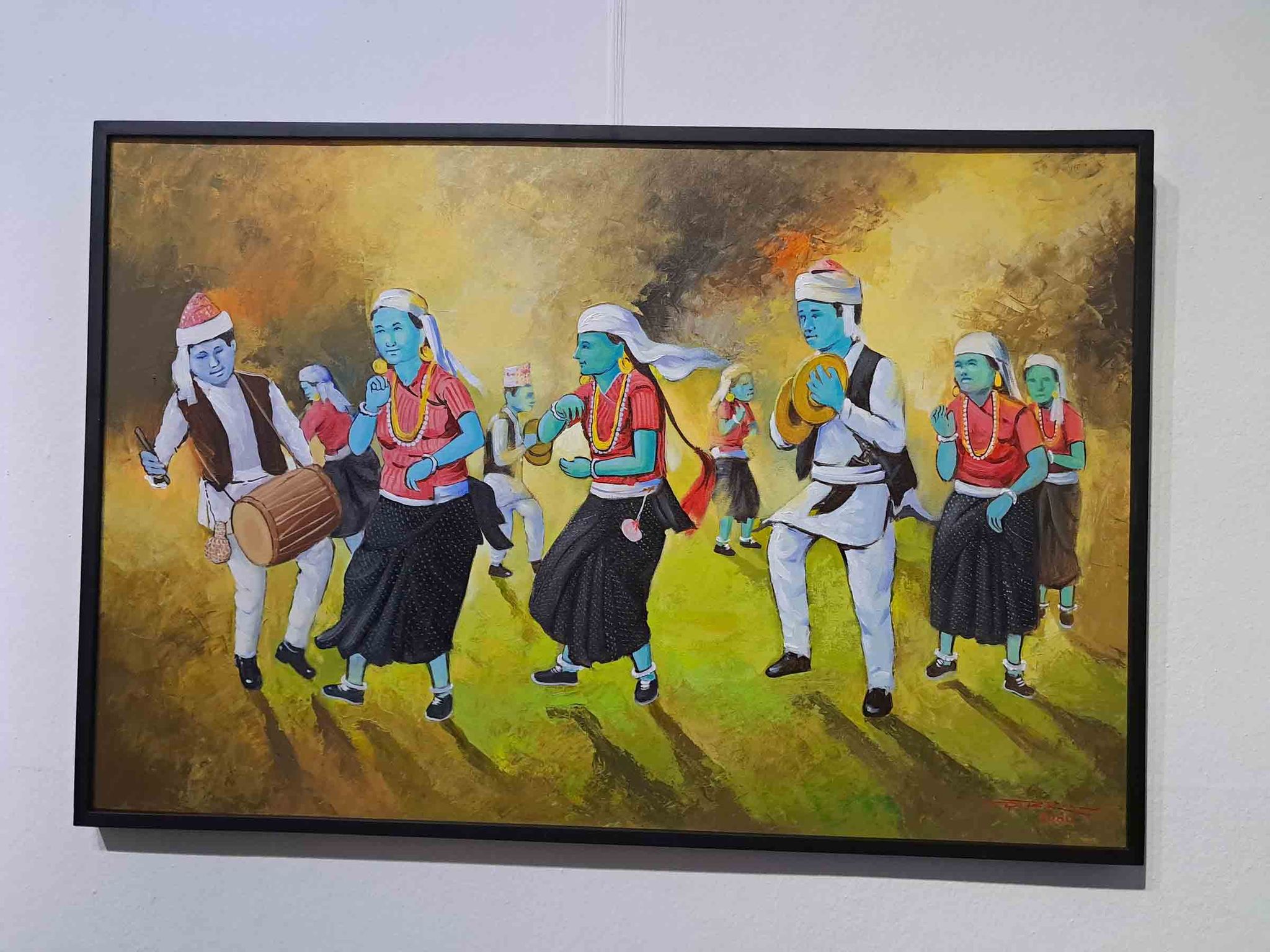 काठमाडौँमा सात देशको कला प्रदर्शनी