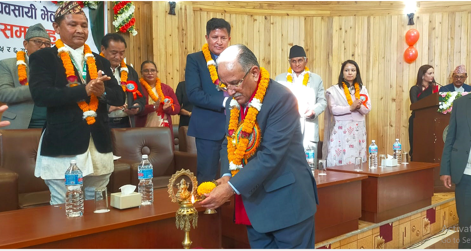 गोरखामा ‘ऐतिहासिक पर्यटन व्यवसायी भेला’ सुरु, अध्यक्ष दाहालद्धारा उद्घाटन