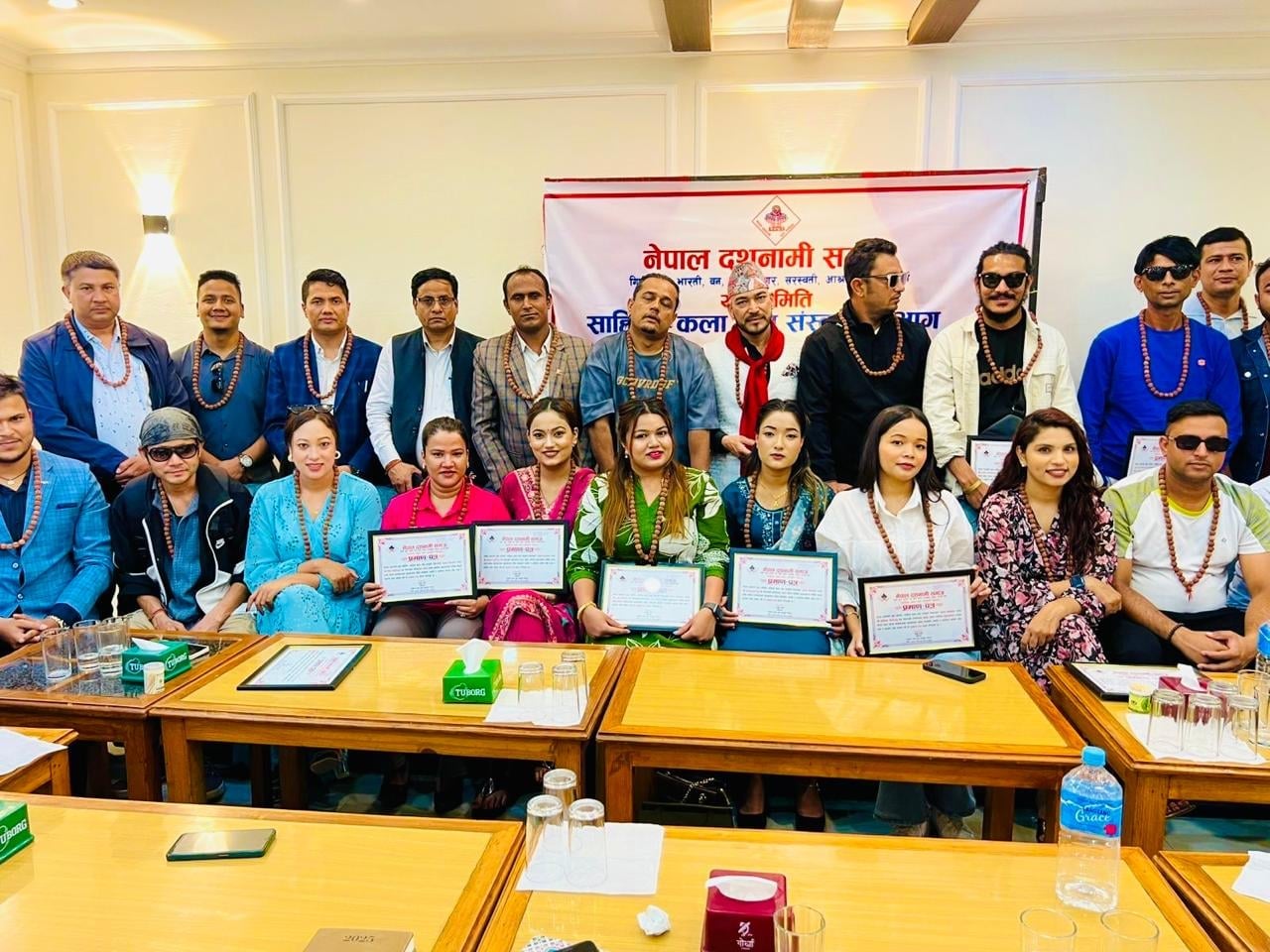दशनामी साहित्य, कला तथा संस्कृति बिभागको अध्यक्षमा गिरी
