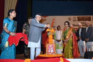 आजको अशान्त विश्वले संस्कृत वाङ्मयबाट आशा र भरोसा खोजेको छः राष्ट्रपति पौडेल