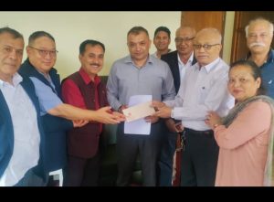 कांग्रेसले सानेपामा १९ आना जग्गा र ३ तले घर  किन्दै, दियो ५० लाख बैना