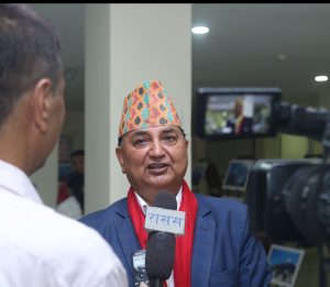 पार्टीलाई लोकप्रिय बनाउने श्रेय अध्यक्ष ओलीलाई जान्छः वरिष्ठ उपाध्यक्ष पोखरेल
