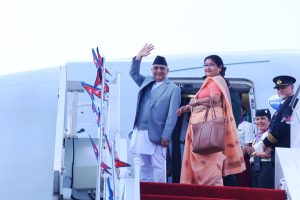 प्रधानमन्त्री ओली स्पेन प्रस्थान