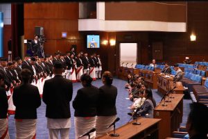 रास्वपाको नाराबाजीका बीच विनियोजन विधेयक सर्वसम्मतिले स्वीकृत