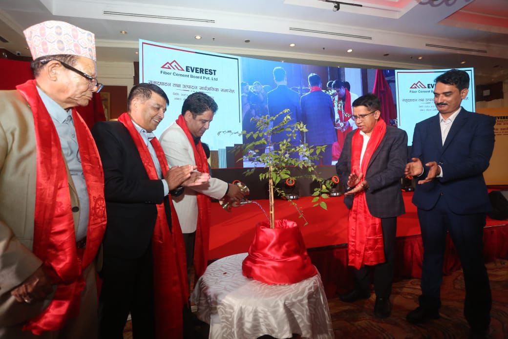 आइएमईको लगानीमा नेपालमा पहिलो फाइबर सिमेन्ट बोर्ड उत्पादन सुरु