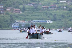 राष्ट्रिय डुङ्गा दौड प्रतियोगितामा फेवा हर्पन र ताल पारी समूह विजयी