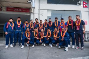 आईसीसी विश्वकप क्रिकेट लिग–२ खेलेर नेपाली टोली स्वदेश