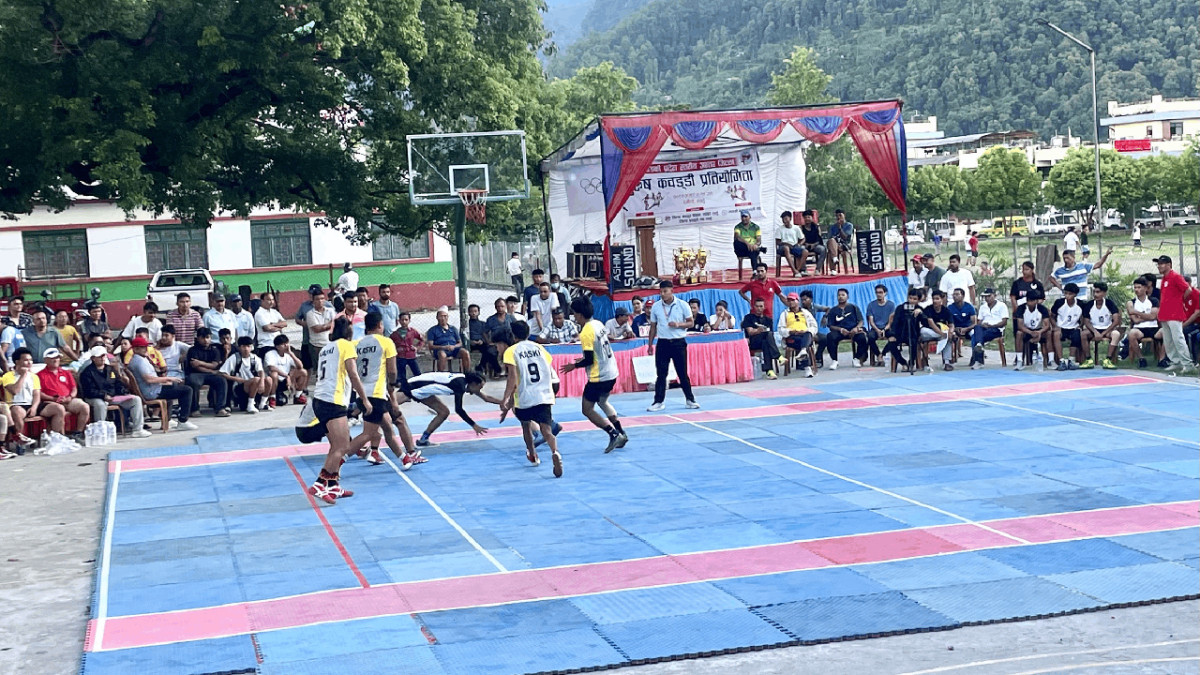 गण्डकी प्रदेशस्तरीय कबड्डी प्रतियोगिता सुरु