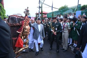 राष्ट्रपति पौडेलद्वारा रातो मच्छिन्द्रनाथको भोटो जात्रा अवलोकन