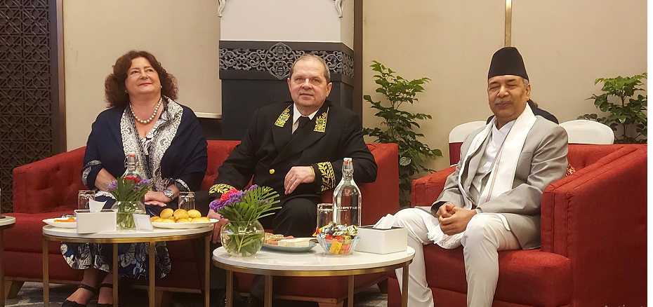 उपराष्ट्रपति यादव स्वागत समारोहमा