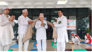 विविध कार्यक्रम गरी योग दिवस मनाइयो