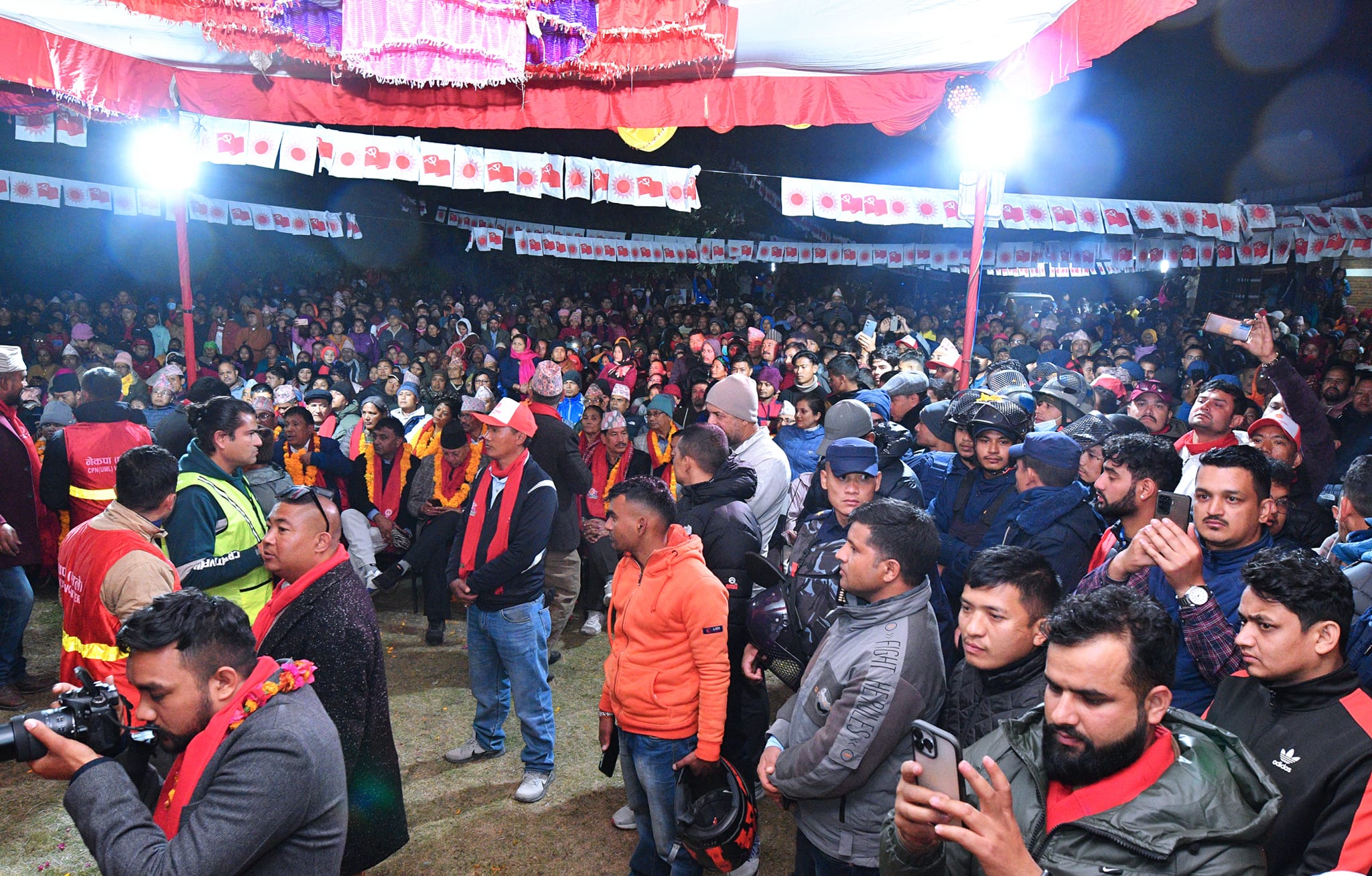 संकल्पयात्रामा अवरोध नगर्न एमालेको आग्रह