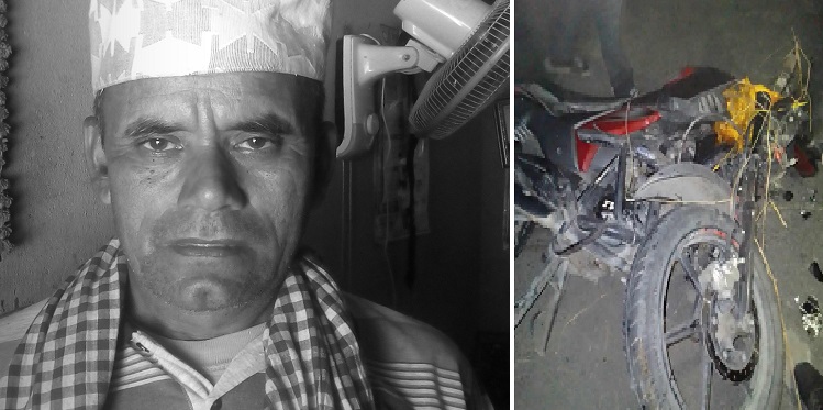 भ्यानले दुई जनाको ज्यान लिएको केही दिनमै माडीमा अर्को दुर्घटना, वडासदस्य लुइँटेलको मृत्यु