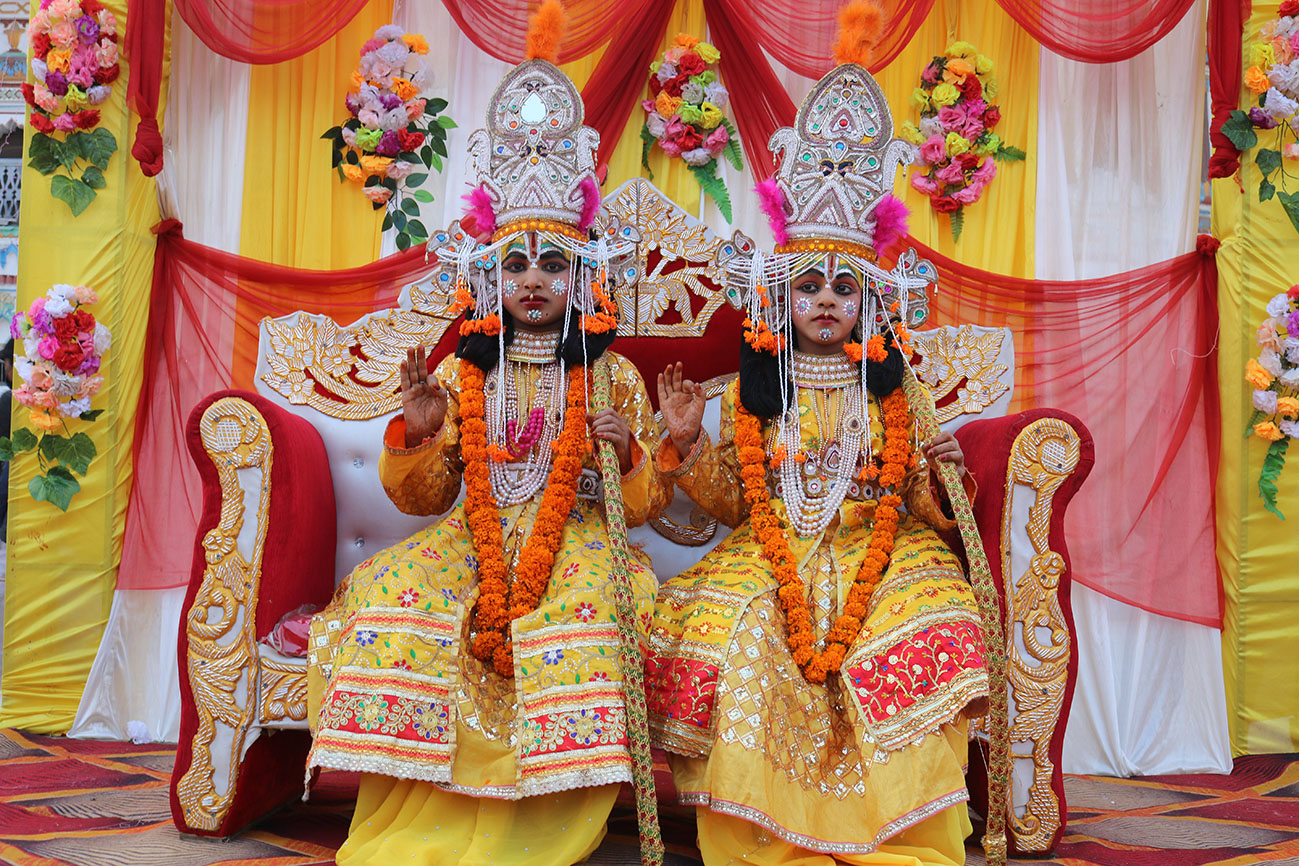 मिथिलामा विवाहपञ्चमी उत्सवको रौनक, एक सातासम्म भगवान् राम र माता सीताको विवाह