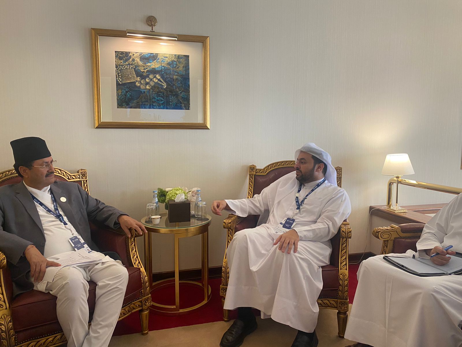 विपिन जोशीको छिटो रिहाइका लागि पहल गर्न कतारलाई परराष्ट्रमन्त्रीको आग्रह