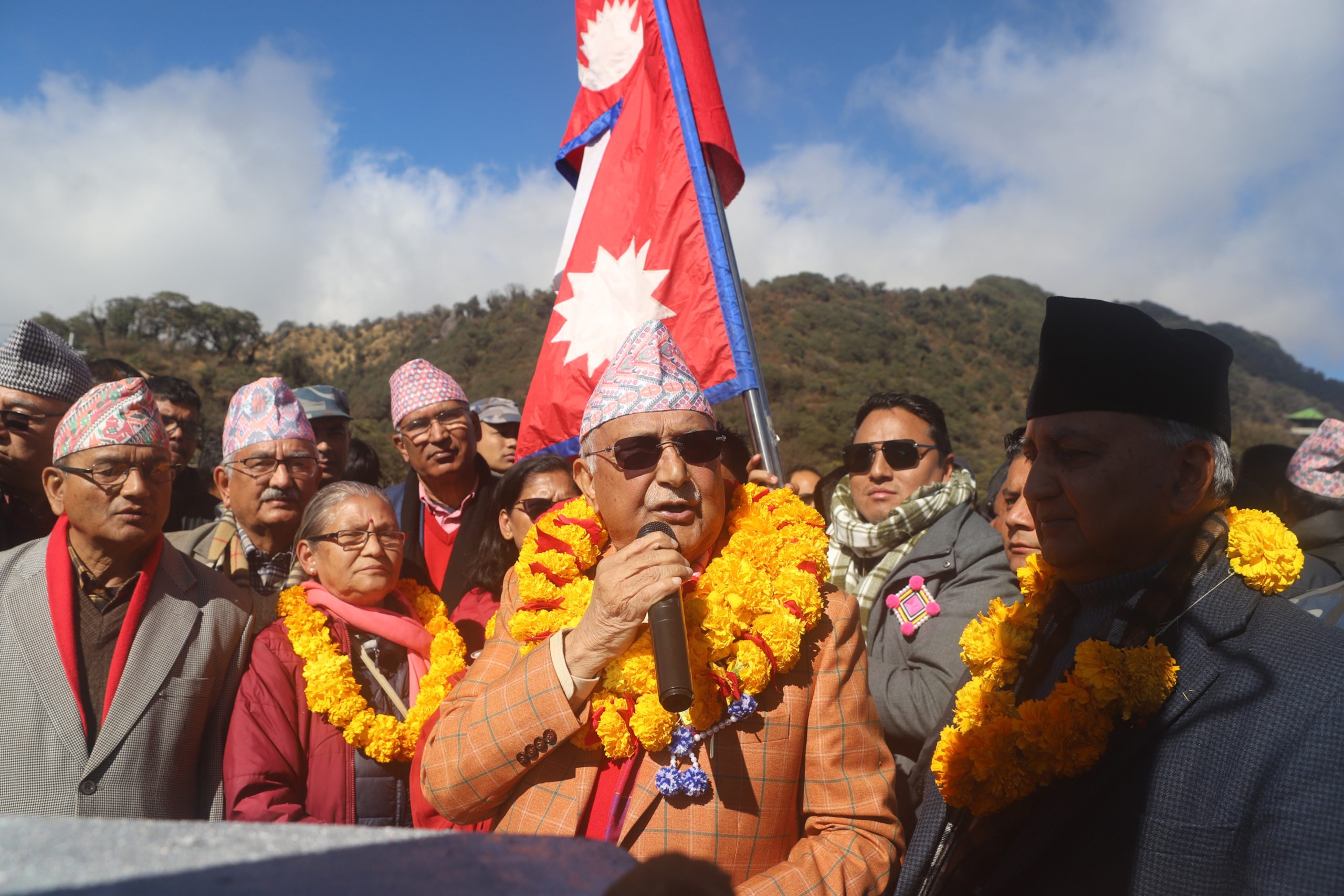 एमालेको सङ्कल्प यात्रा सम्पन्न, ओली भन्छन् -‘एमालेले असाधारण काम गर्न सक्छ’