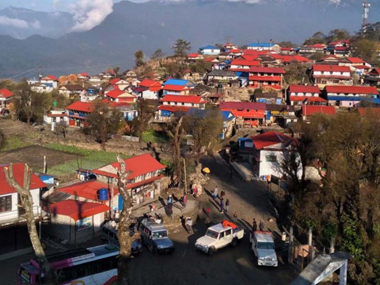 पर्यटकले भरिँदै घलेगाउँ