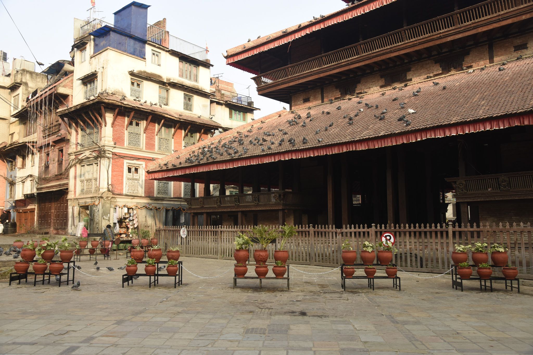 थप सुन्दर बनाइँदै ऐतिहासिक ‘काष्ठमाण्डप’