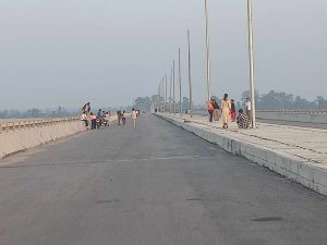 महाकाली नदीमाथिको पुलमा चार दिनपछि यातायात सञ्चालन