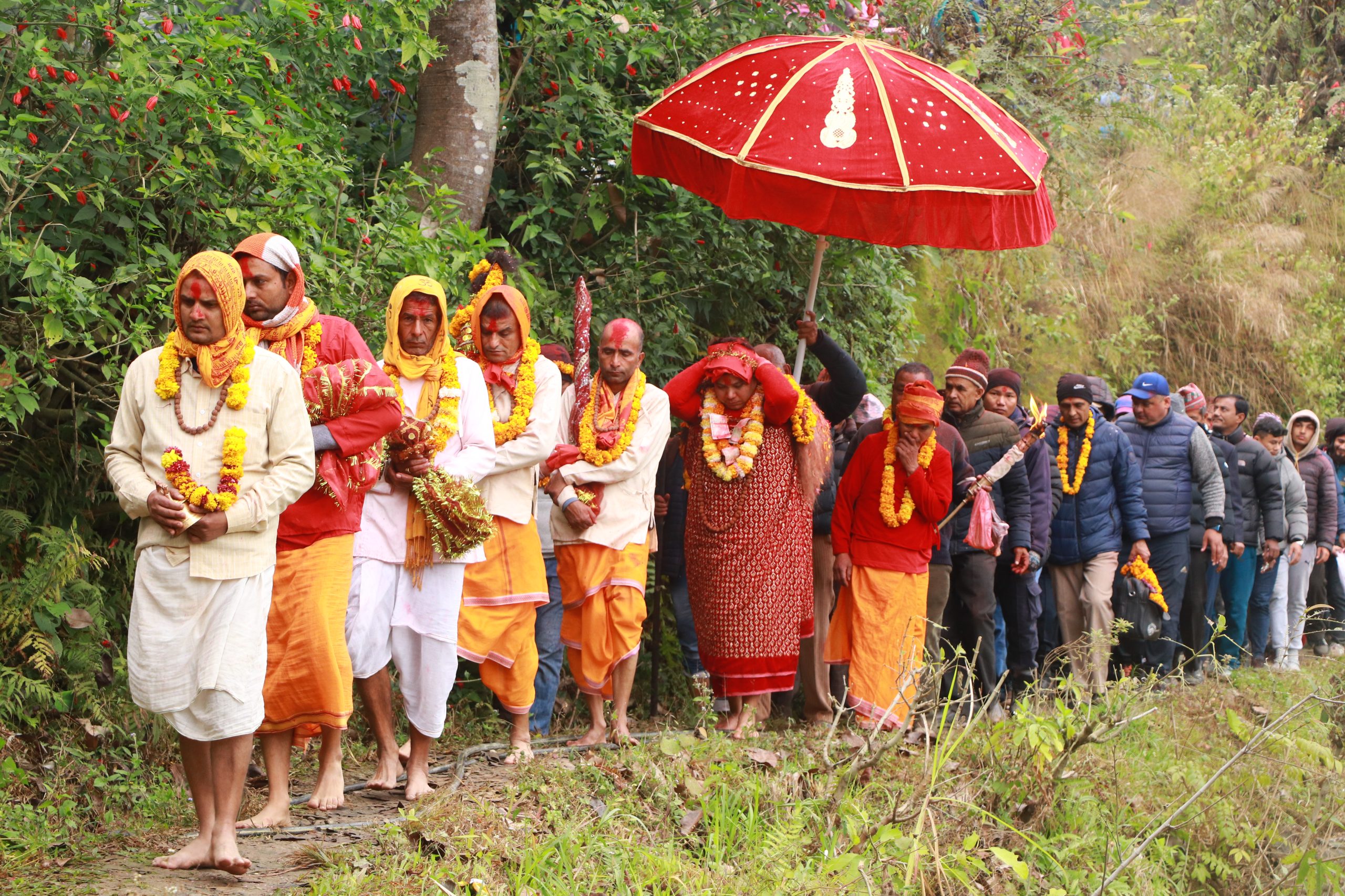 वर्षमा तीन ठाउँ सर्ने भगवती माई माइत झरिन्