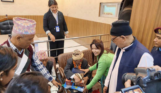 एक सय सात वर्षीय घिमिरे नगर पिता घोषित