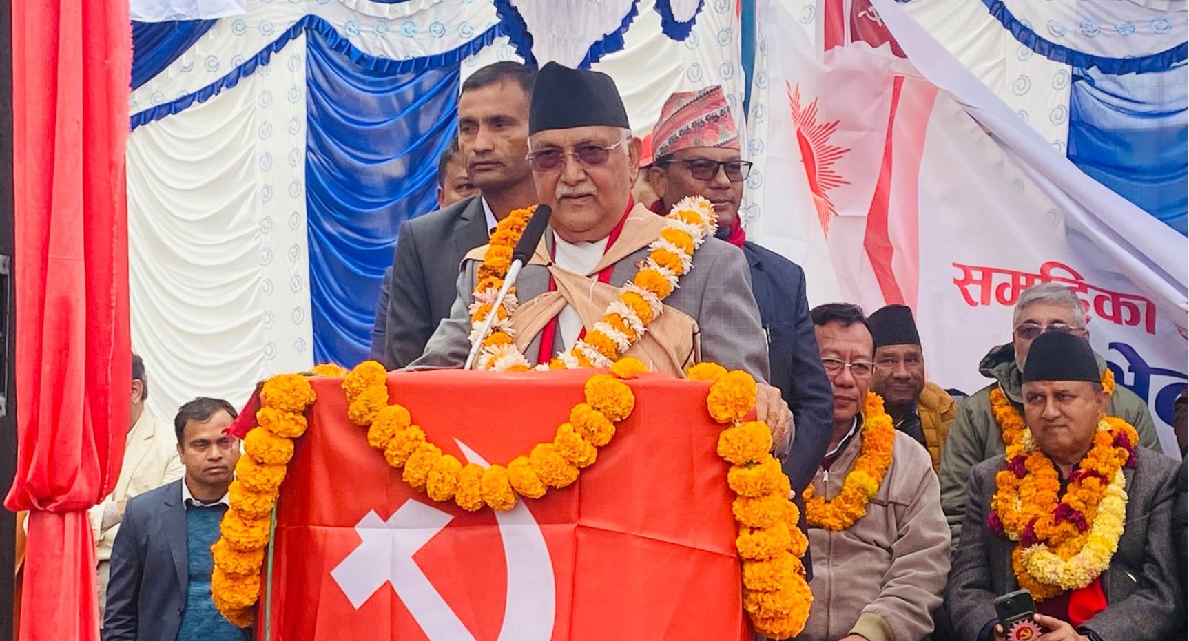 राष्ट्रिय आकाङ्क्षा पूरा गर्न देशलाई एमालेको नेतृत्व चाहिन्छ : अध्यक्ष ओली