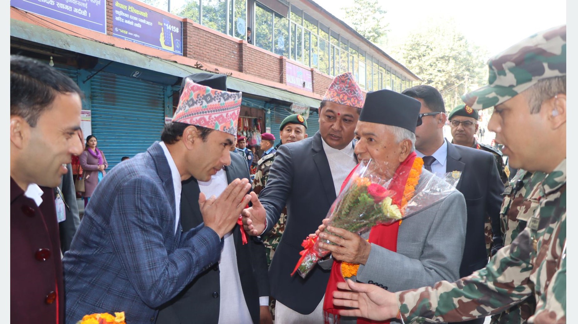 महोत्सव उद्घाटन गर्न राष्ट्रपति पौडेल बागलुङमा