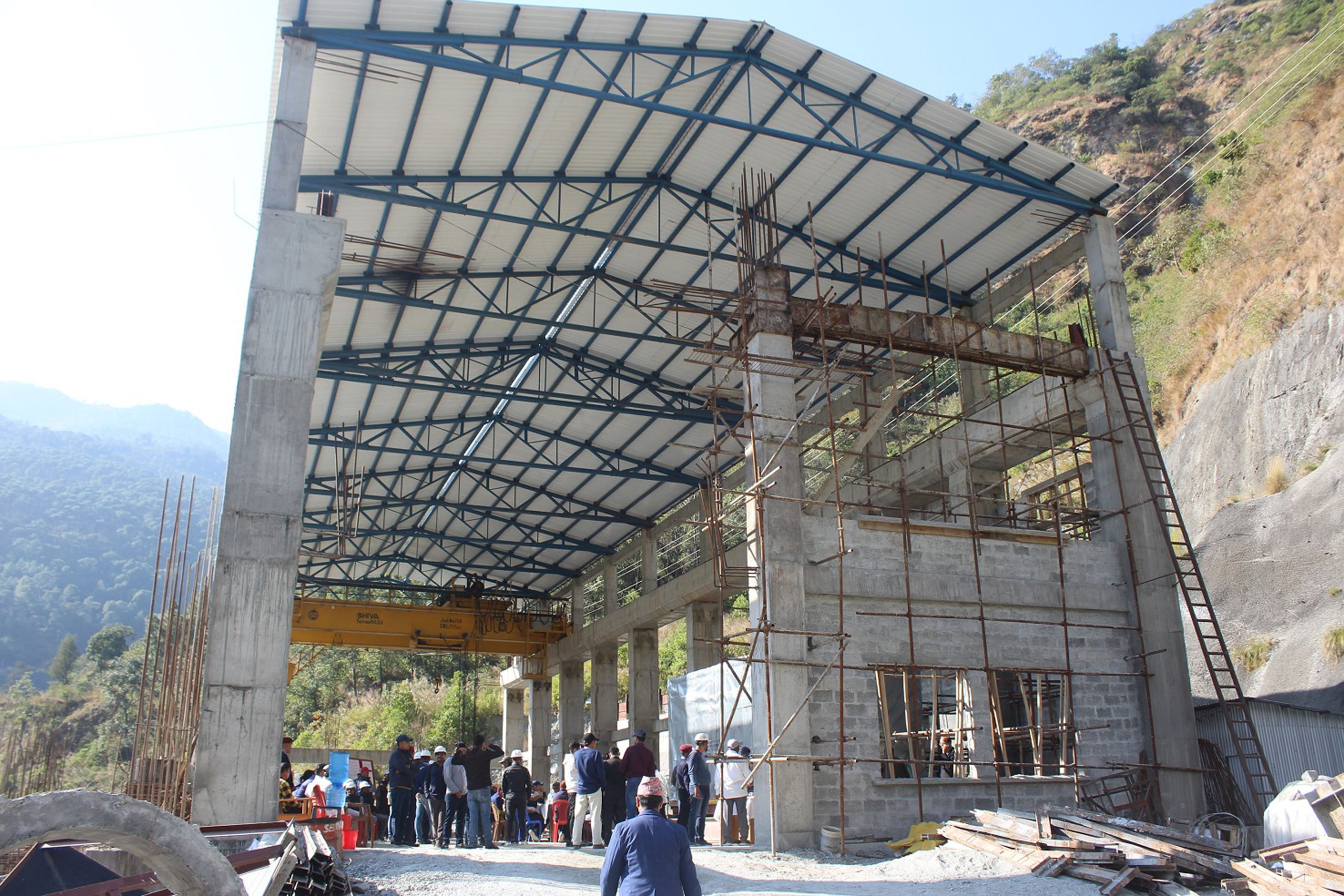 निर्माण सामग्रीको अभावमा राहुघाट जलविद्युत् आयोजनाको काम प्रभावित