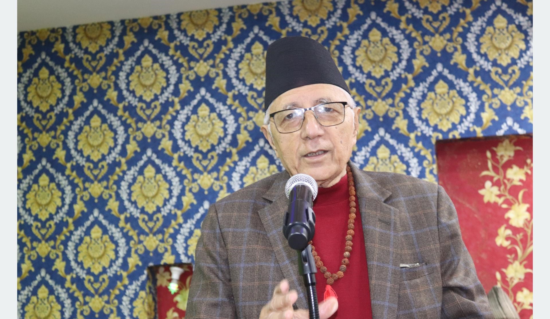 कांग्रेस एक्लै चुनाव लडेमात्र बलियो पार्टी बन्छ: डा कोइराला