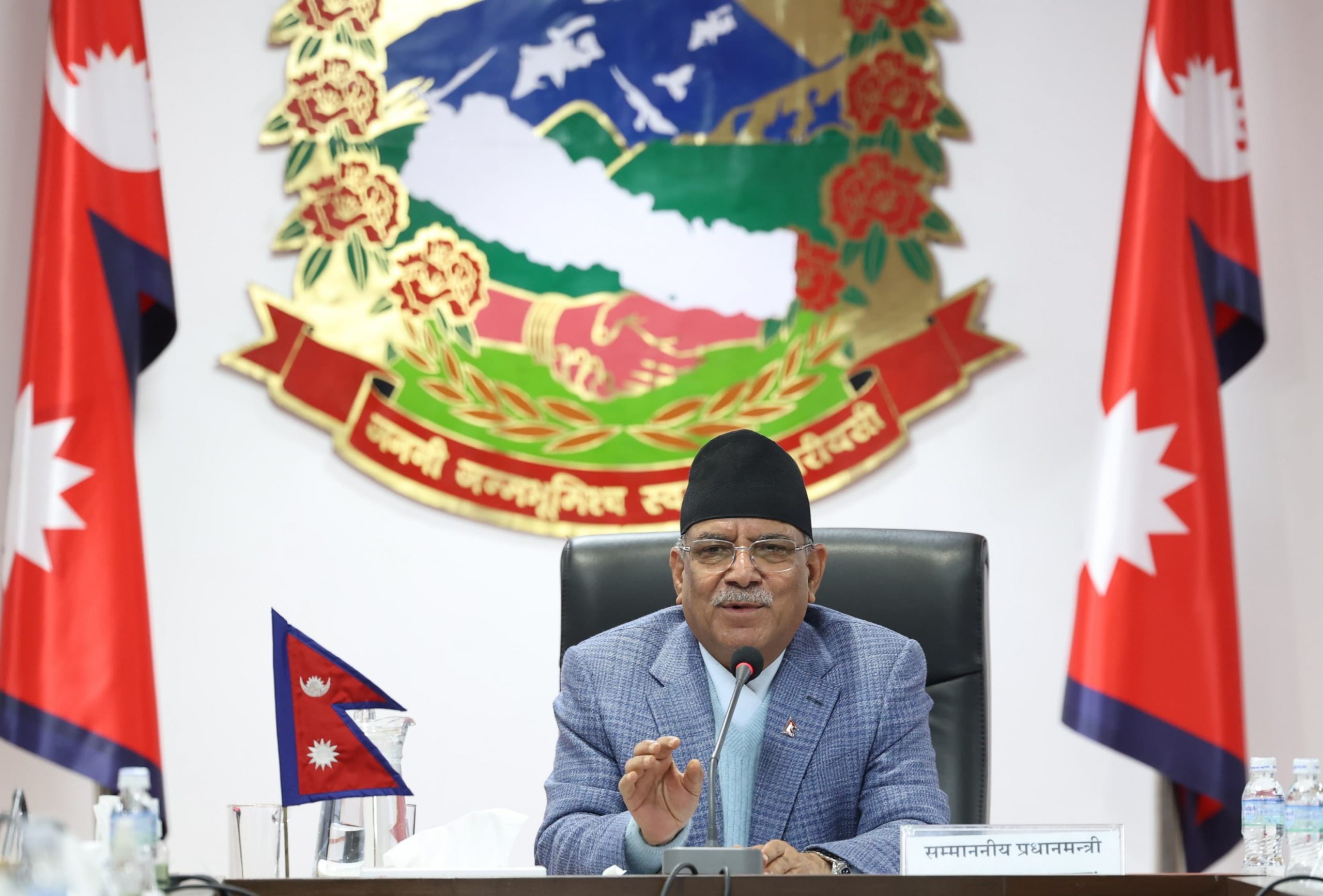 ‘सङ्घीयता कार्यान्वयन सरकारको प्राथमिकतामा’:प्रधानमन्त्री दाहाल