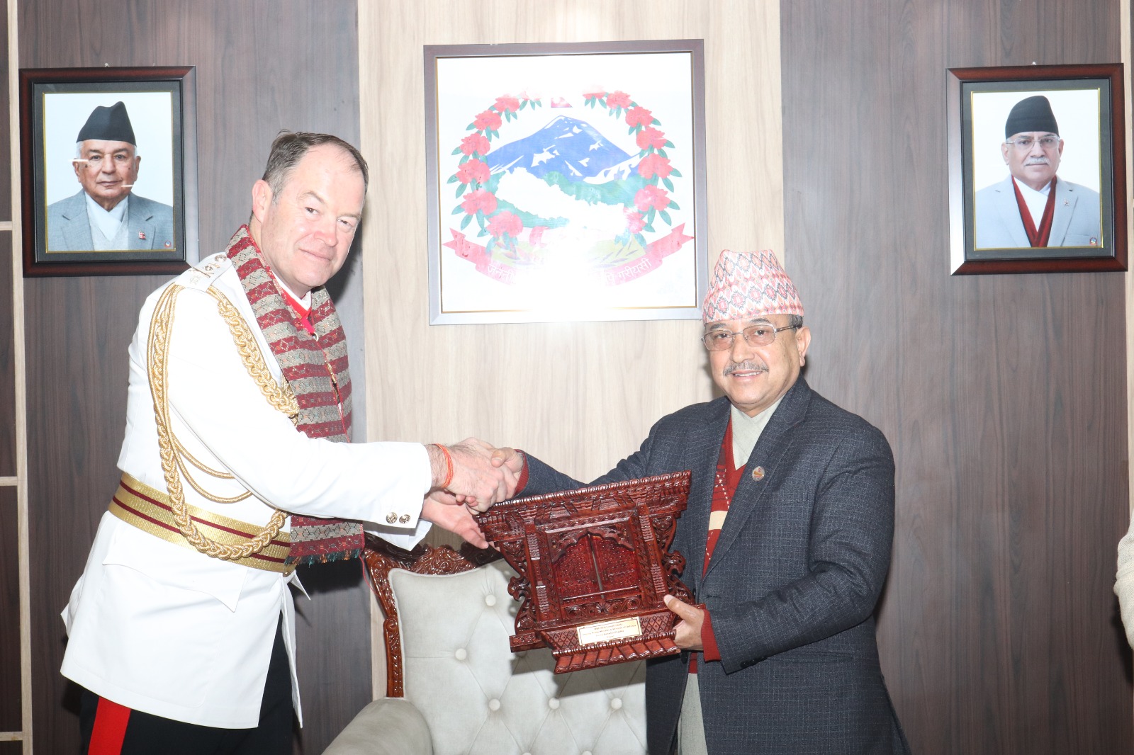 ब्रिटिश गोर्खा सैनिकलाई समान पेन्सन उपलब्ध गराउन बेलायती सेनाध्यक्षलाई रक्षामन्त्रीको आग्रह