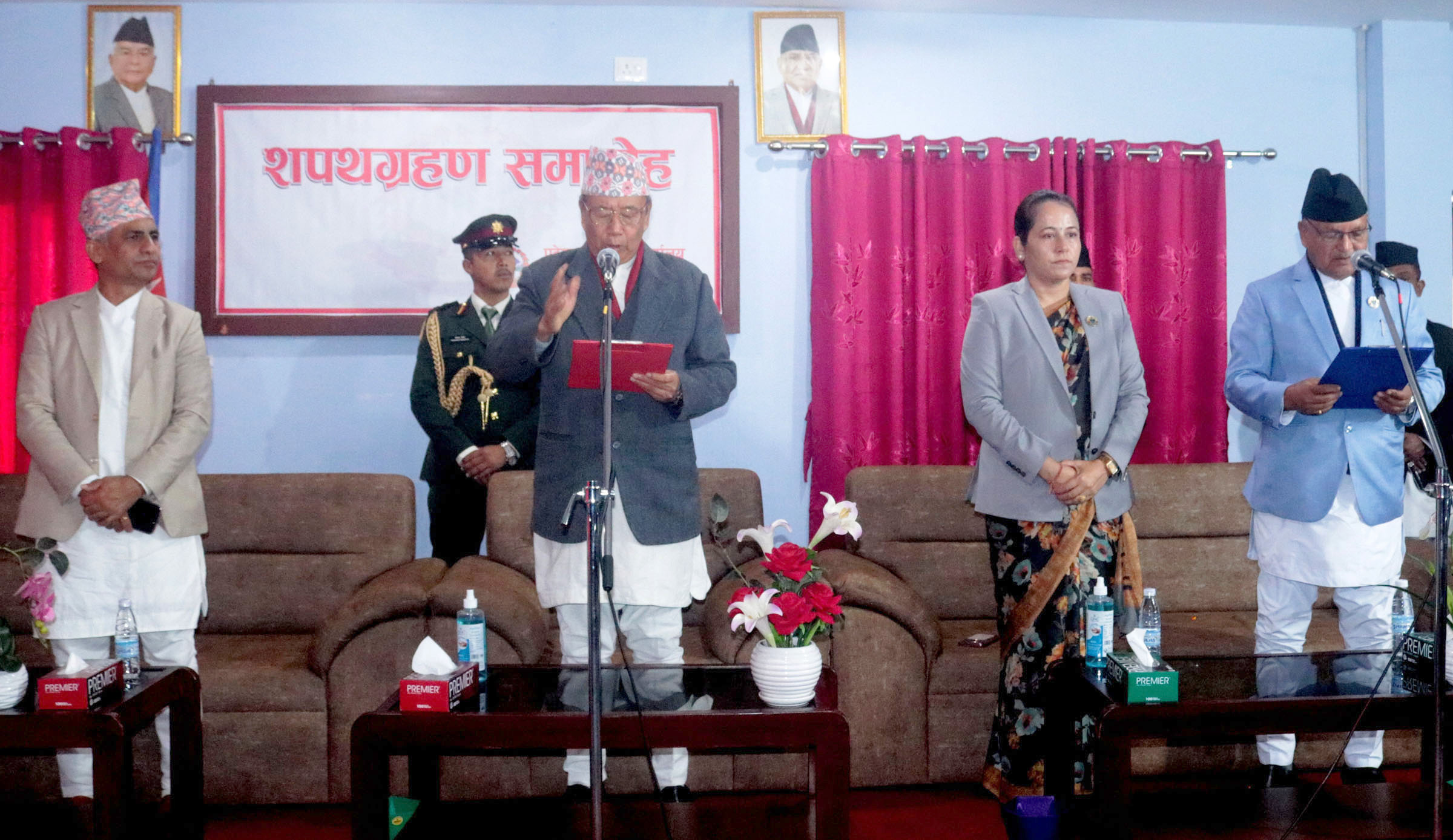 कोशी प्रदेशको सभामुखमा विष्टद्वारा शपथ