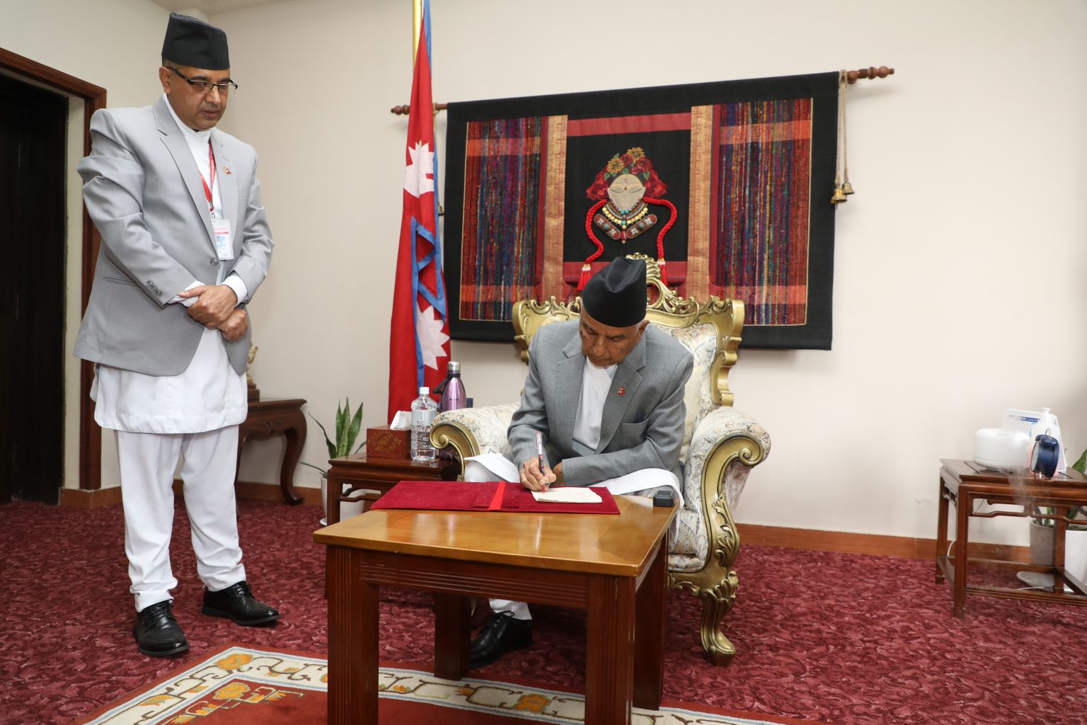 राष्ट्रपतिद्वारा आर्थिक कार्यविधि तथा वित्तिय उत्तरदायित्वसम्बन्धी अध्यादेश जारी