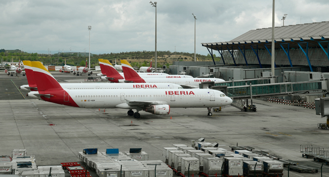 हडतालका कारण स्पेनको इबेरियाद्वारा ४०० भन्दा बढी उडान रद्द