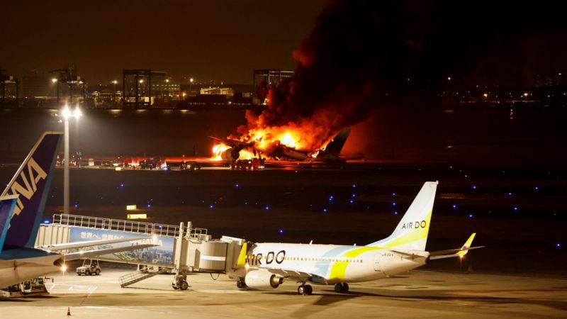 टोकियो विमानस्थलमा भएको दुर्घटनाबारे अनुसन्धान सुरू