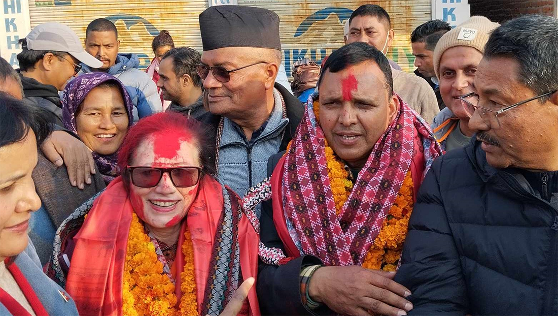 लुम्बिनीमा माओवादीबाट  सुवेदी र कांग्रेसबाट सापकोटा विजयी