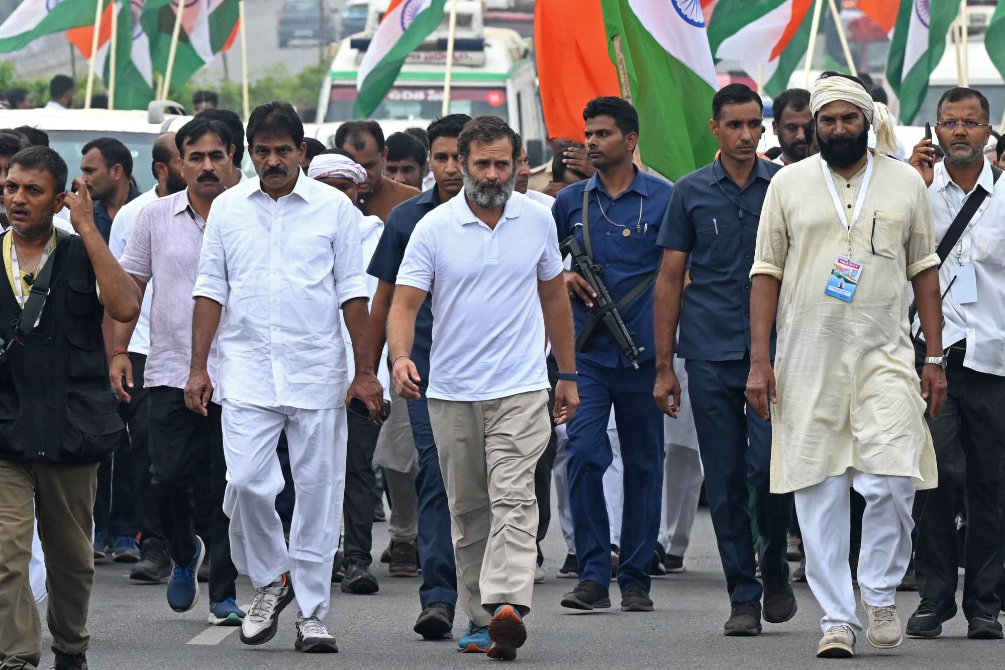 भारतीय काङ्ग्रेसको ‘राष्ट्रव्यापी पदयात्रा’ को दोस्रो दिन इम्फाल वेस्टबाट शुरू