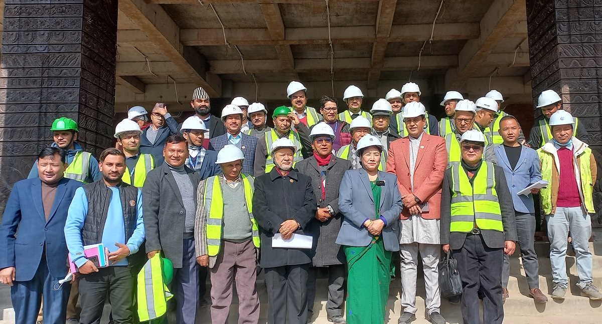 सङ्घीय संसद्का १२ भवन द्रुत गतिमा निर्माण हुँदै, ७७ प्रतिशत भौतिक प्रगति