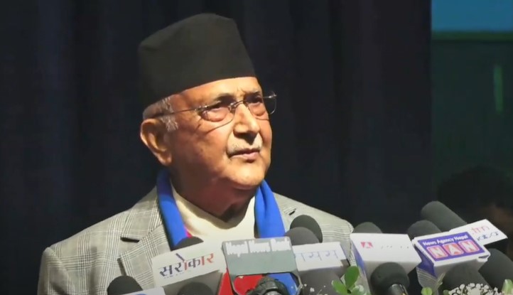 वर्तमान सरकार गैरकानूनी, वेतिथीसंग चल्ने अलोकतान्त्रीक र भ्रष्ट सरकार भएको अध्यक्ष ओलीको आरोप