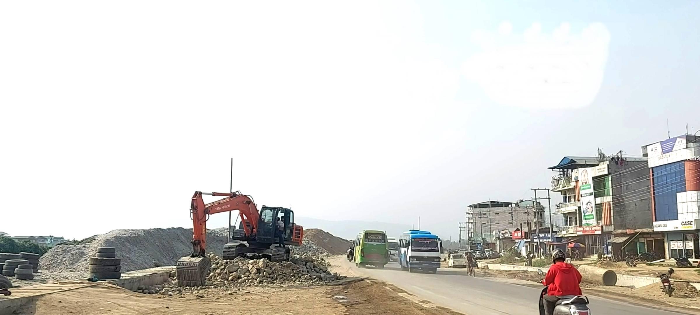 पुलचोक–गोन्द्राङ छ लेन सडकको काम ७५ प्रतिशत सकियो
