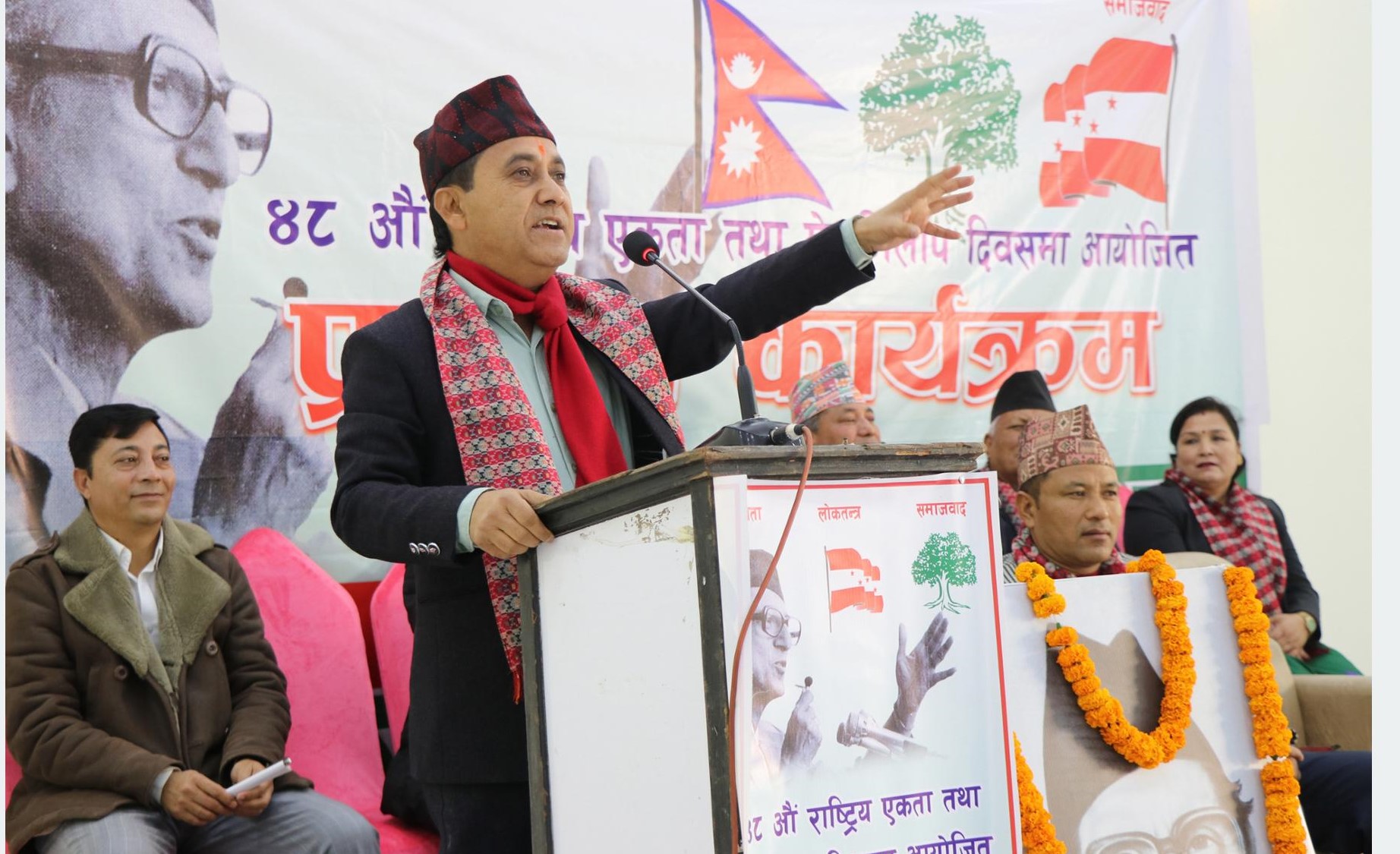 आगामी निर्वाचनको चिन्ता छोडौं, सबै मिलेर भिजन–९४ सुरु गरौँ : महामन्त्री शर्मा