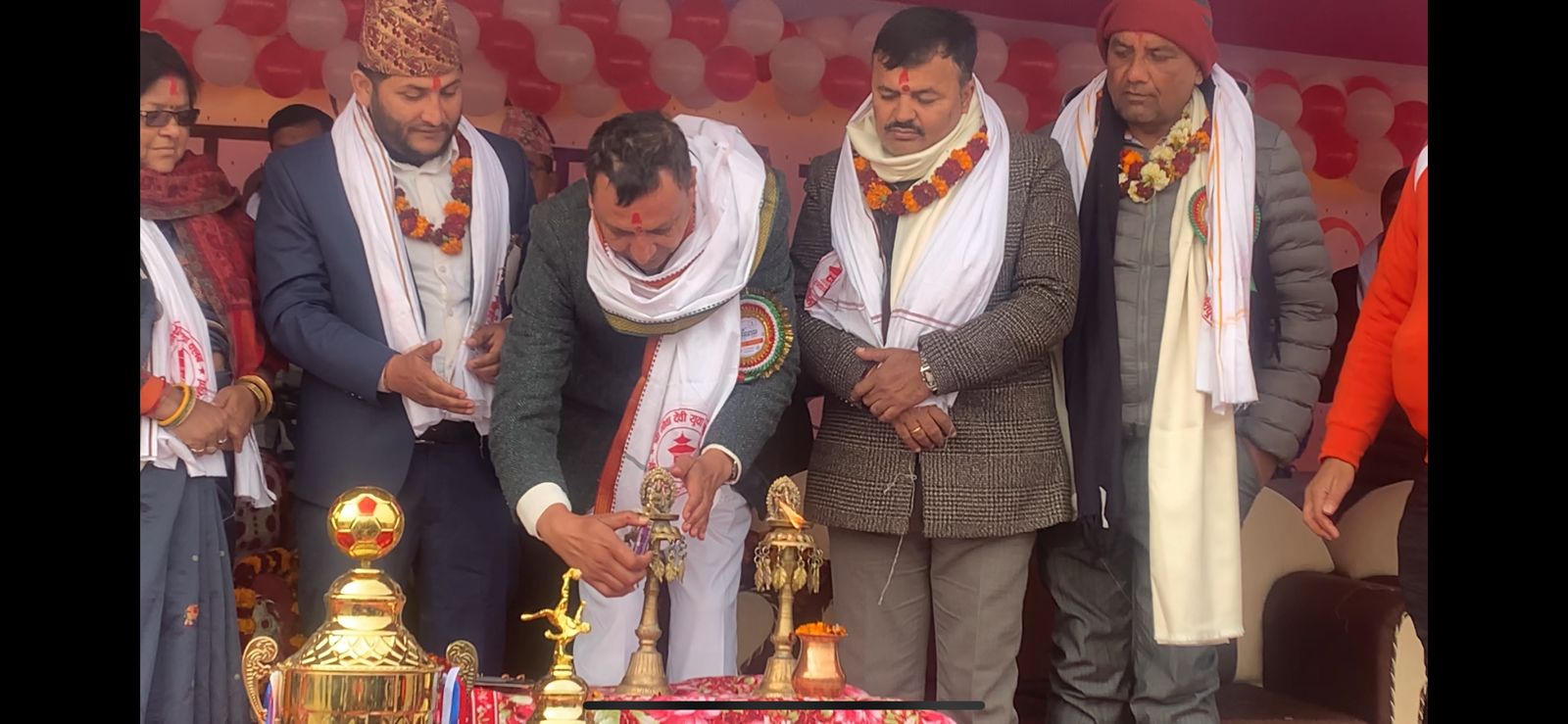 मैदानमौवादेवी खेलको स्तरोन्नतिका लागि ५० लाख बजेट विनियोजन गर्छु : मुख्यमन्त्री यादव