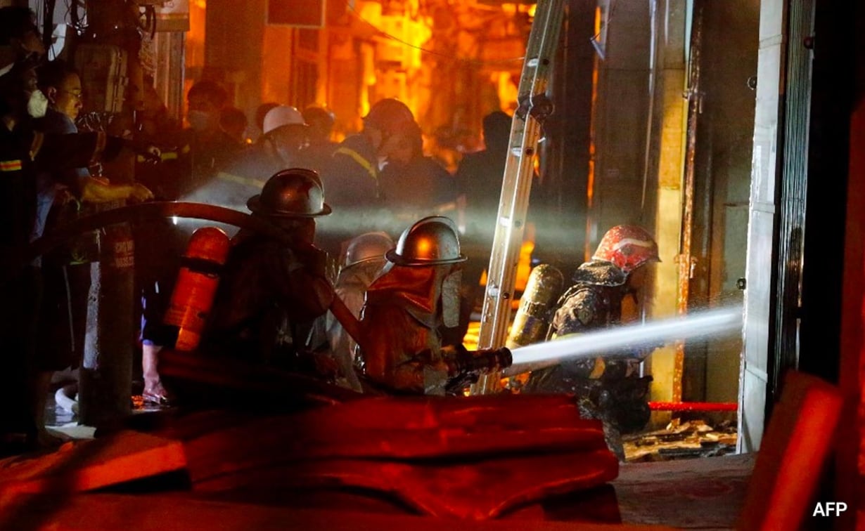 भियतनाममा घरमा आगलागी हुँदा तीनजनाको मृत्यु