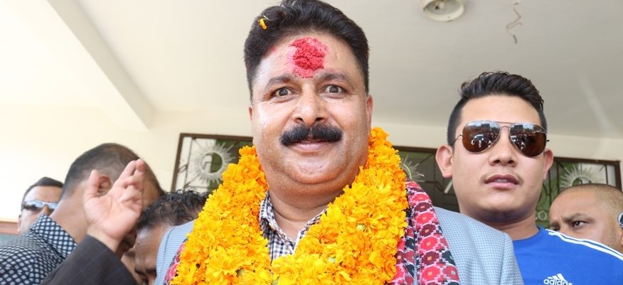 एमाले धादिङ अध्यक्षमा त्रिपाठी निर्वाचित