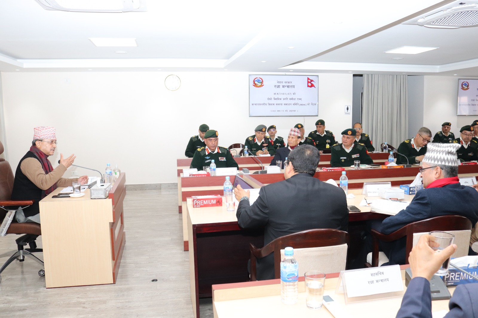 काठमाडौँ–तराई द्रुत मार्ग निर्माणलाई निर्धारित समयमै सम्पन्न गर्न उपप्रधानमन्त्री खड्काको निर्देशन