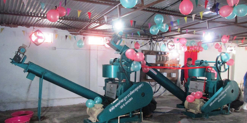 सहकारीद्वारा तोरी पेल्ने उद्योग सञ्चालन