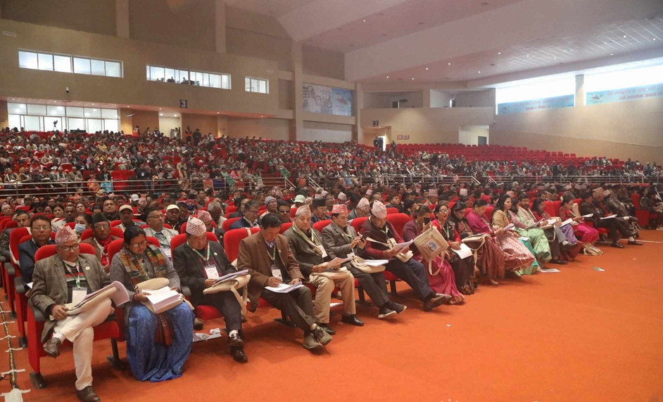 कांग्रेस महासमिति बैठक : पहिचानको आन्दोलनको विषय उठान