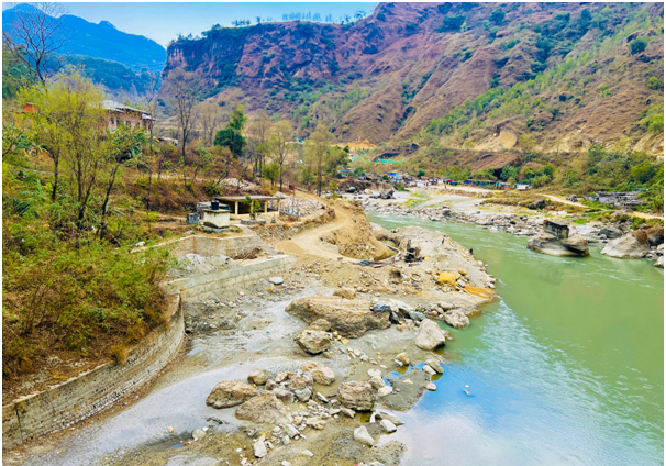 कालीगण्डकी नदी कटानले औद्योगिक ग्राम जोखिममा
