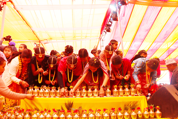पञ्चकोटमा १०८ कन्याबाट महायज्ञ शुभारम्भ, १५ दिनसम्म विभिन्न विषयमा सम्मेलन हुने